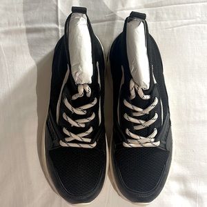 Coach High Top Knit Sneakers